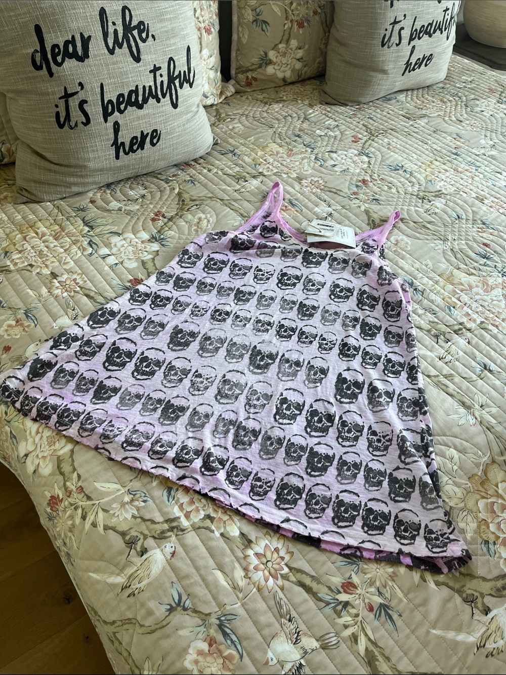 Magnolia Pearl Skull Lana Tank
